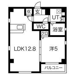 ロイヤルレジデンス高畑の物件間取画像